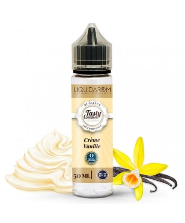 Soldes E liquide Crème Vanille Tasty Collection 50ml / 100ml