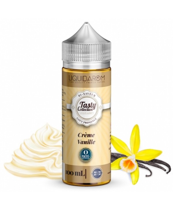 Soldes E liquide Crème Vanille Tasty Collection 50ml / 100ml