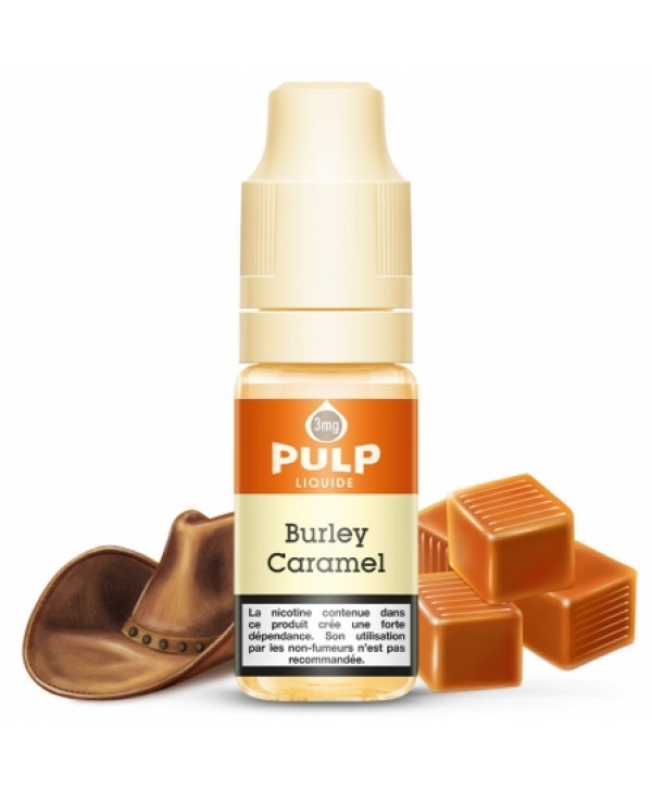 Soldes 2,95€ - E liquide Burley Caramel PULP | Tabac Noix Cacao Caramel pas cher
