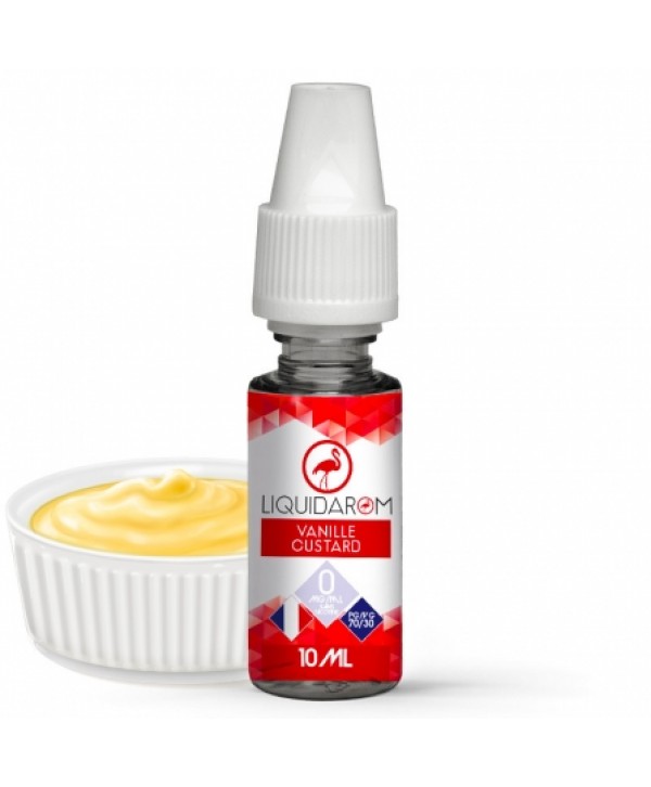 Soldes E liquide Vanille Custard LiquidArom | Custard Vanille