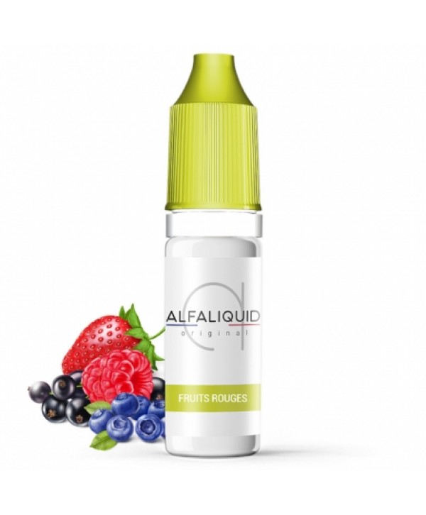 Soldes 2,95€ - E liquide Fruits Rouges Alfaliquid | Fruits rouges pas cher