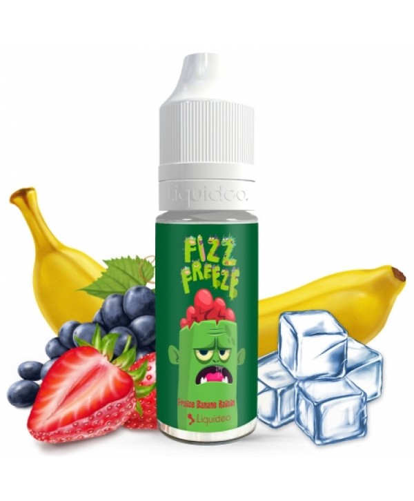 E liquide Fraise Banane Raisin Freeze Liquideo