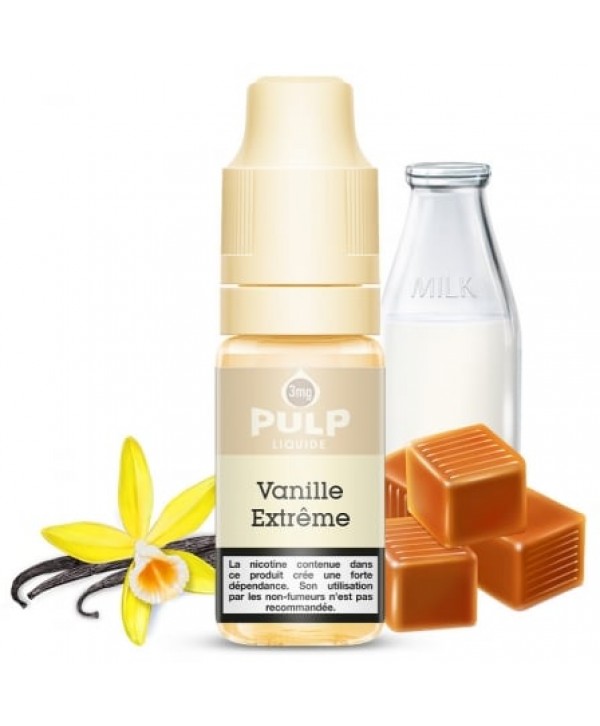 E liquide Vanille Extrême Pulp | Vanille Caramel Lait
