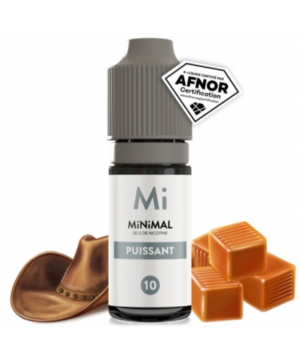 E liquide Puissant MiNiMAL | Sel de Nicotine