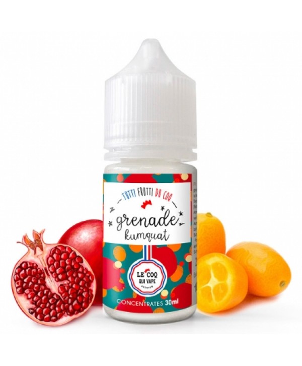 Soldes 6,25€ - Concentré Grenade Kumquat Le Coq Qui Vape Arome DIY pas cher