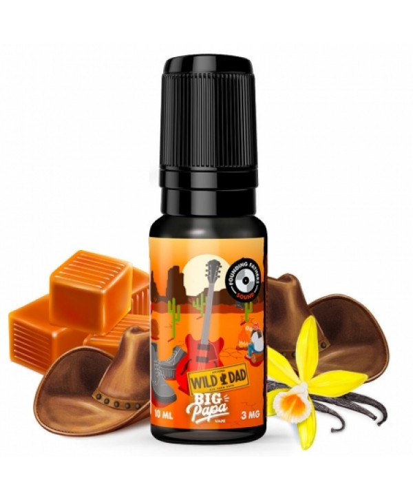 Soldes E liquide Wild Dad Big Papa | Tabac Caramel Vanille