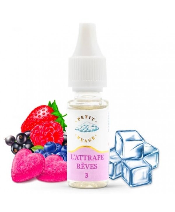 Soldes E liquide L'attrape Rêve Petit Nuage | Fruits rouges Bonbon Frais