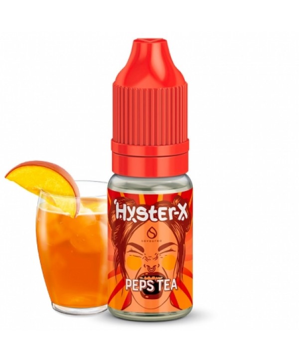 Soldes 2,95€ - E liquide Peps Tea Hyster-X | Thé Pêche pas cher