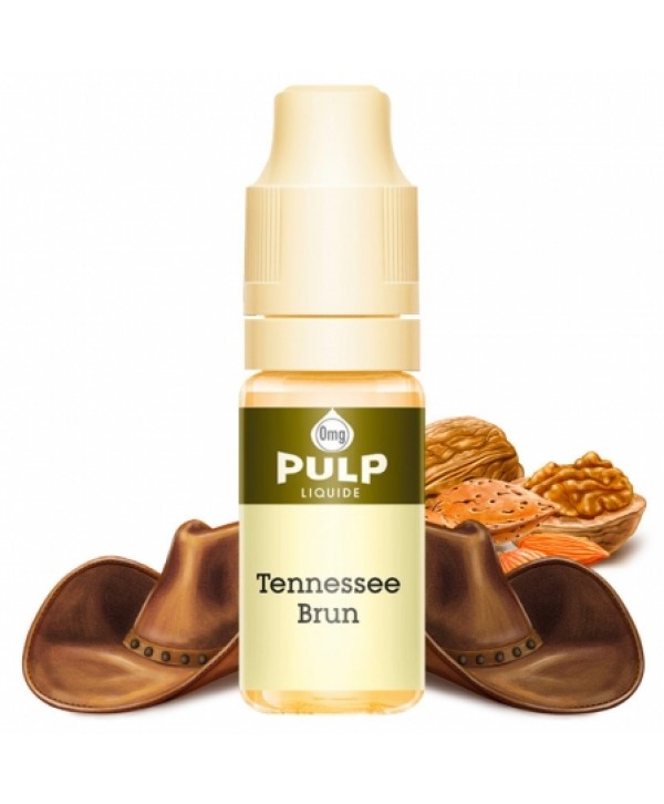 Soldes 2,95€ - E liquide Tennessee Brun Pulp | Tabac blond Tabac Brun Fruits à coque pas cher