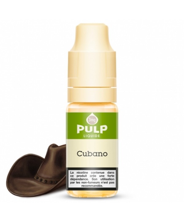 Soldes 2,95€ - E liquide Cubano Pulp | Tabac cubain pas cher
