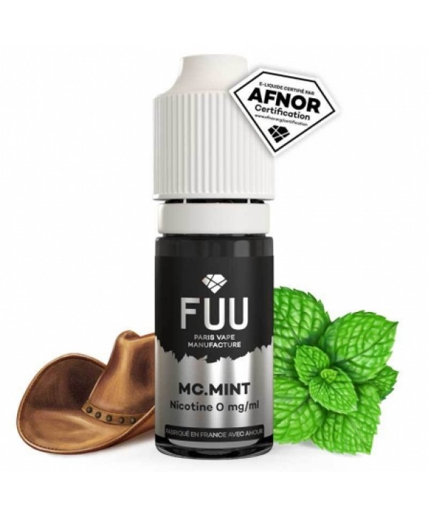 Soldes E liquide MC Mint Silver FUU | Tabac Menthe