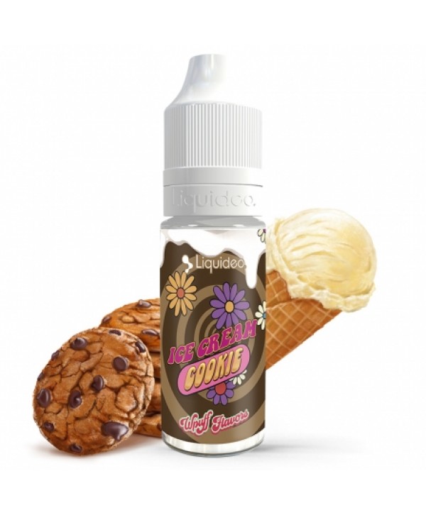 Soldes 2,95€ - E liquide Ice Cream Cookie Wpuff Flavors | Glace Cookie Chocolat pas cher