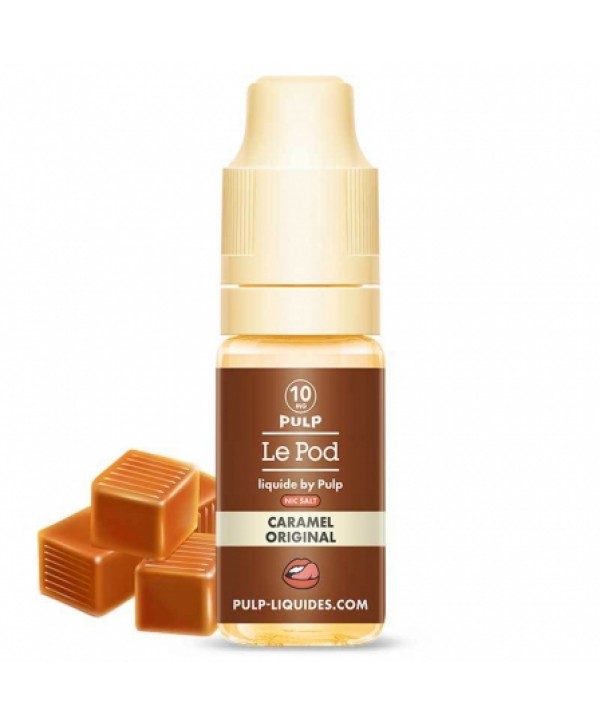 E liquide Caramel Original Le Pod liquide by PULP | Sel de Nicotine