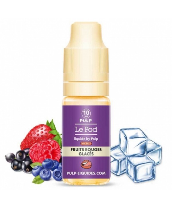 E liquide Fruits Rouges Glacés Le Pod liquide by PULP | Sel de Nicotine