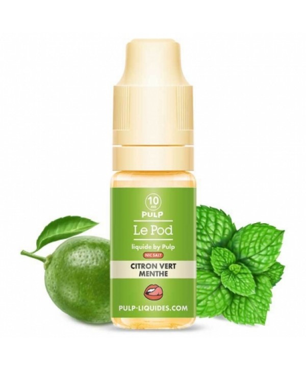 E liquide Citron Vert Menthe Le Pod liquide by PULP | Sel de Nicotine
