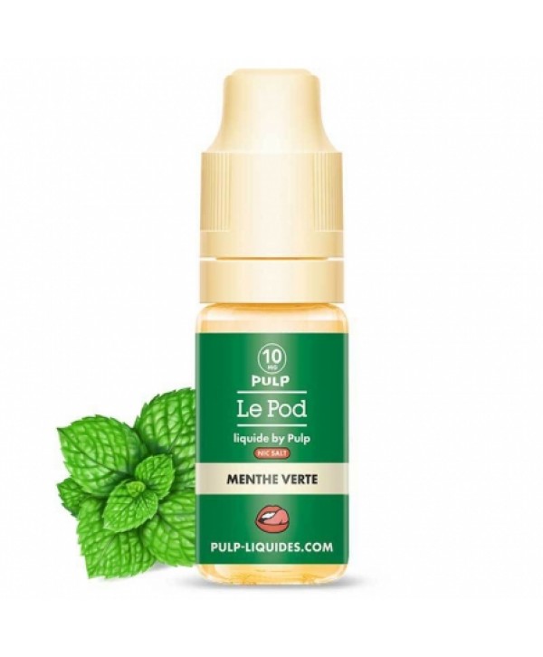 E liquide Menthe Verte Le Pod liquide by PULP | Sel de Nicotine