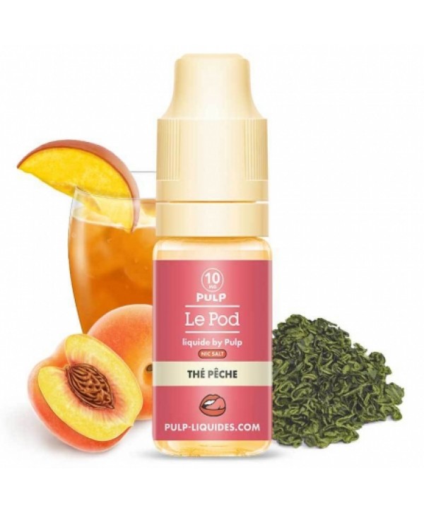 E liquide Thé Pêche Le Pod liquide by PULP | Sel de Nicotine