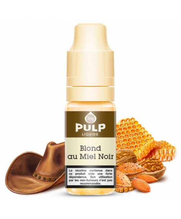 E liquide Blond au Miel Noir Pulp | Tabac blond Miel Fruits à coques