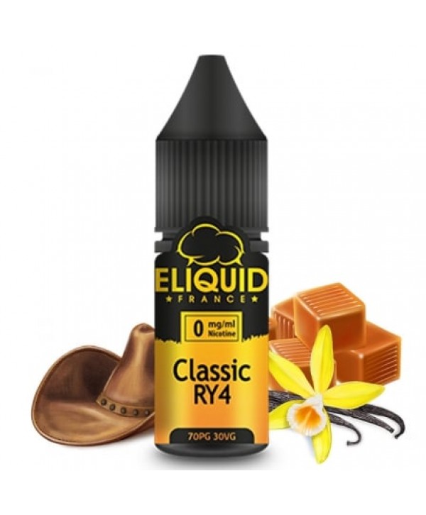 E liquide Classic RY4 eLiquid France | Tabac blond Vanille Caramel