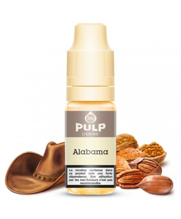 E liquide Alabama Pulp | Tabac blond Noix de pécan Fruits à coque