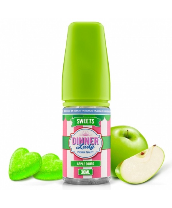 Concentré Apple Sours 0% Sucralose Dinner Lady Arome DIY