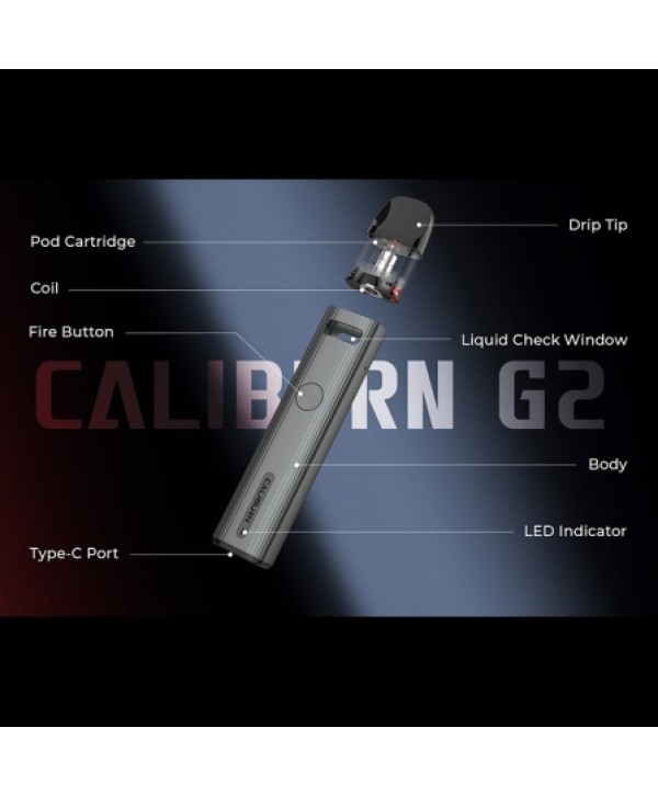 Soldes Caliburn G2 Uwell | Cigarette electronique Caliburn G2