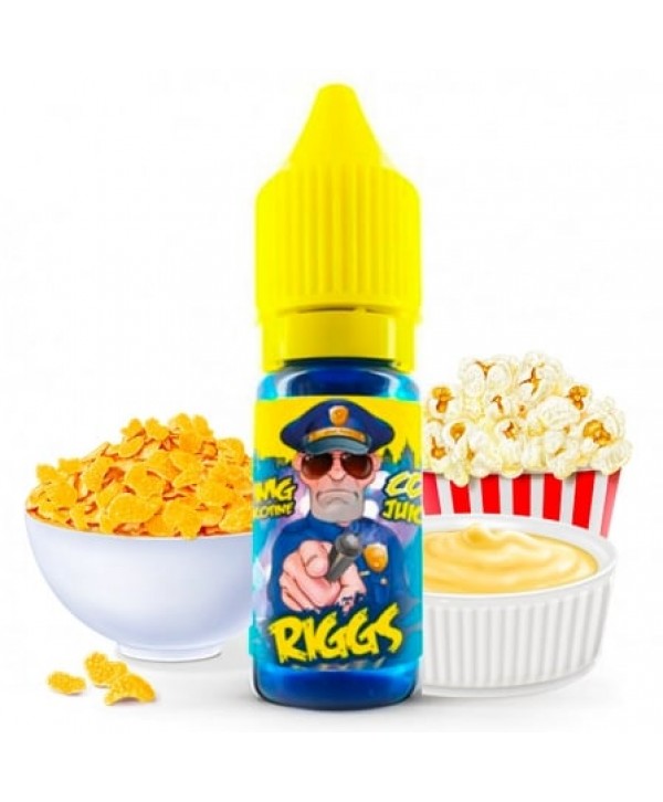 Soldes E liquide Riggs Cop Juice | Céréales Custard Popcorn