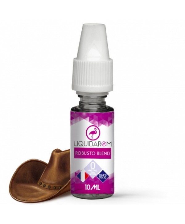Soldes E liquide Robusto Blend LiquidArom | Tabac Chocolat Vanille Réglisse
