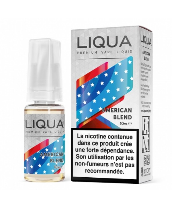 Soldes E liquide American Blend LIQUA | Tabac blond Miel