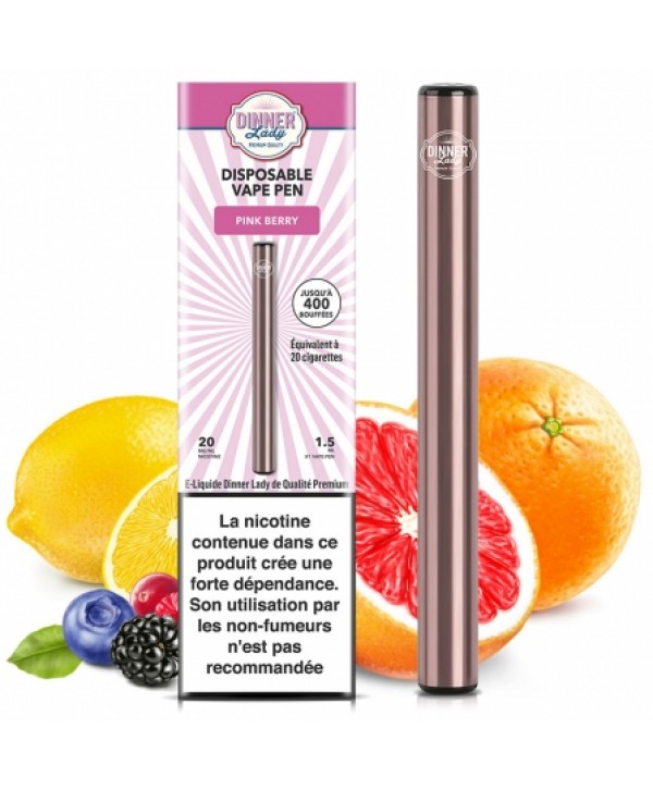 Soldes 1,71€ - Vape Pen Dinner Lady | Puff Dinner Lady | Cigarette electronique Vape Pen pas cher
