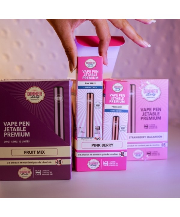 Soldes 1,71€ - Vape Pen Dinner Lady | Puff Dinner Lady | Cigarette electronique Vape Pen pas cher