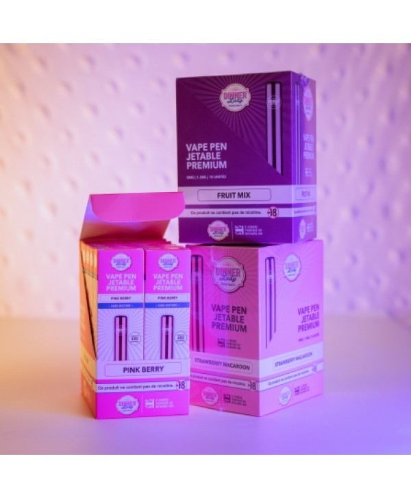Soldes 1,71€ - Vape Pen Dinner Lady | Puff Dinner Lady | Cigarette electronique Vape Pen pas cher