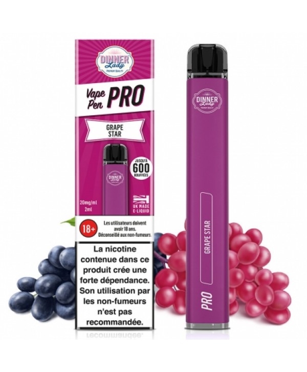 Soldes 3,16€ - Vape Pen Pro Dinner Lady | Cigarette electronique Vape Pen Pro pas cher